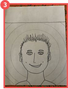 Self Portraits With A Target Art Lesson Plan
