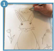 Spring Bunny Art Lesson Plan