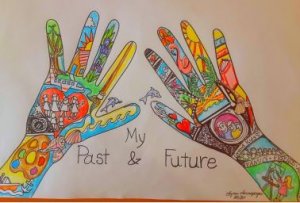 Past and Future Hands Art Lesson Plan